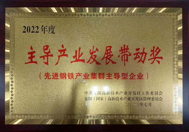 Leading Industry Development Promotion Award